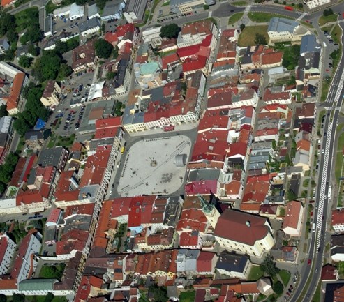 MPR celkový pohled - letecký snímek