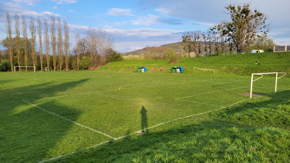 Fotbalové hřiště na Lamberku v místní části Žilina