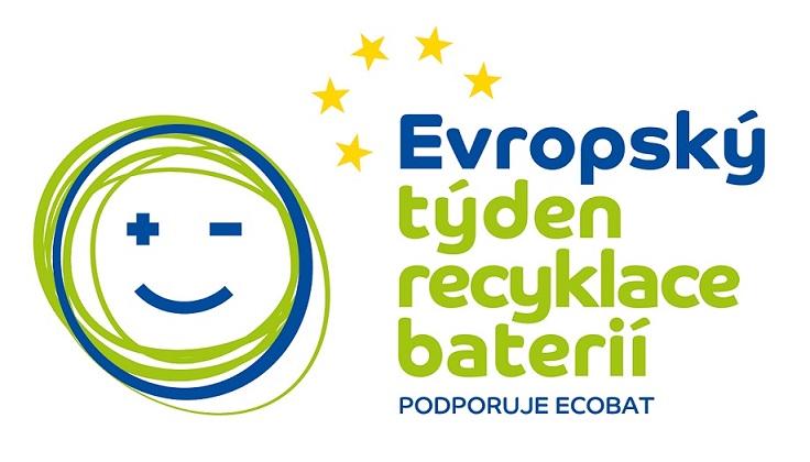 Logo Evropského týdne recyklace baterií