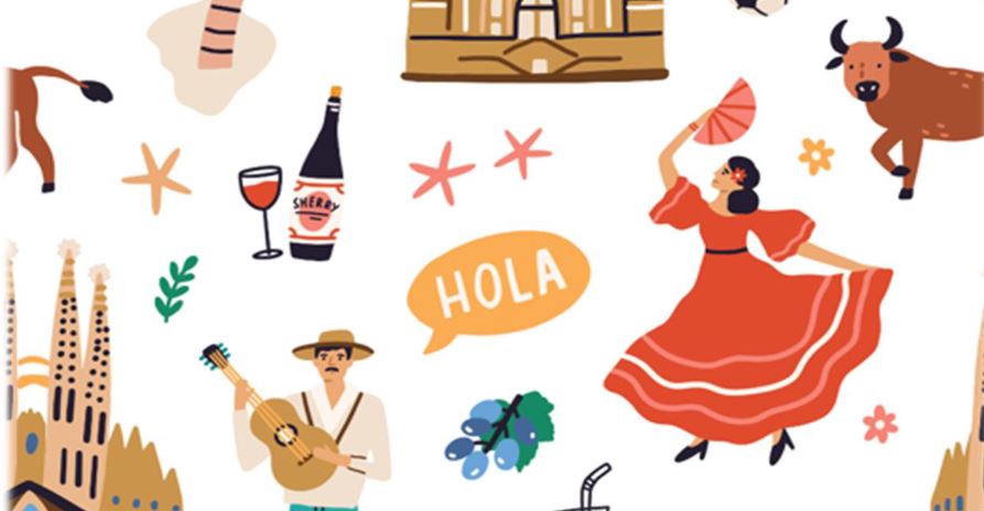 obrázek animací spojených s flamencem