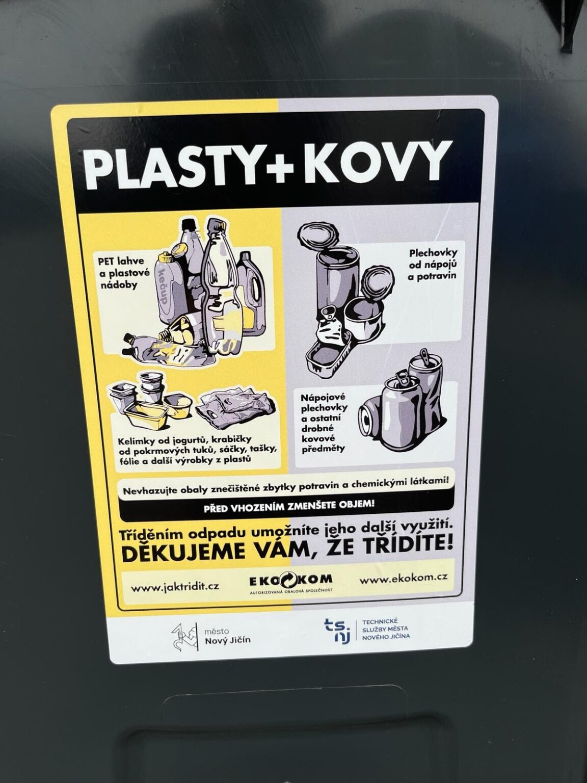 Jak třídit kovové obaly | RESPONO, a.s.