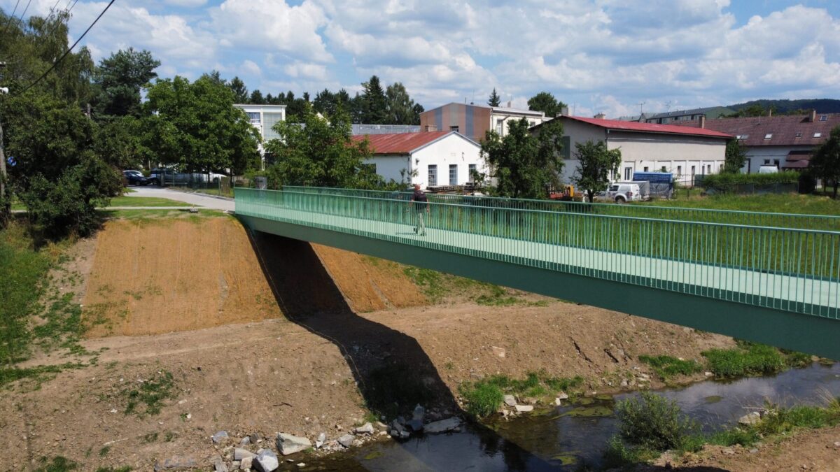Nová lávka Novosady