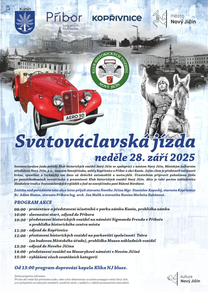 Plakát Svatováclavské vyjížďky 2025