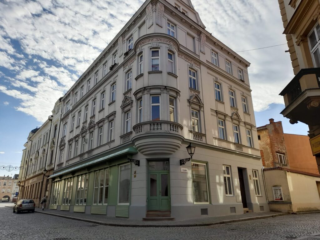 Dům v Resslově ulici 1213/1 po opravě