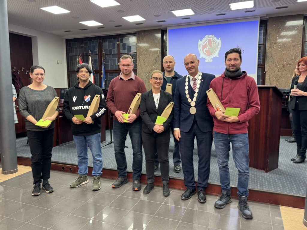 oceňování dárců krve