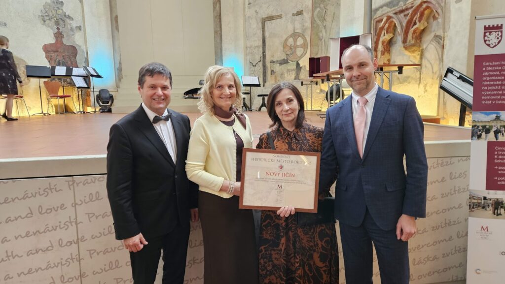 Předávání ocenění, Nový Jičín získal Cenu ministryně pro místní rozvoj