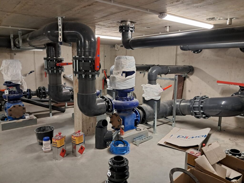 Rekonstrukce venkovního bazénu