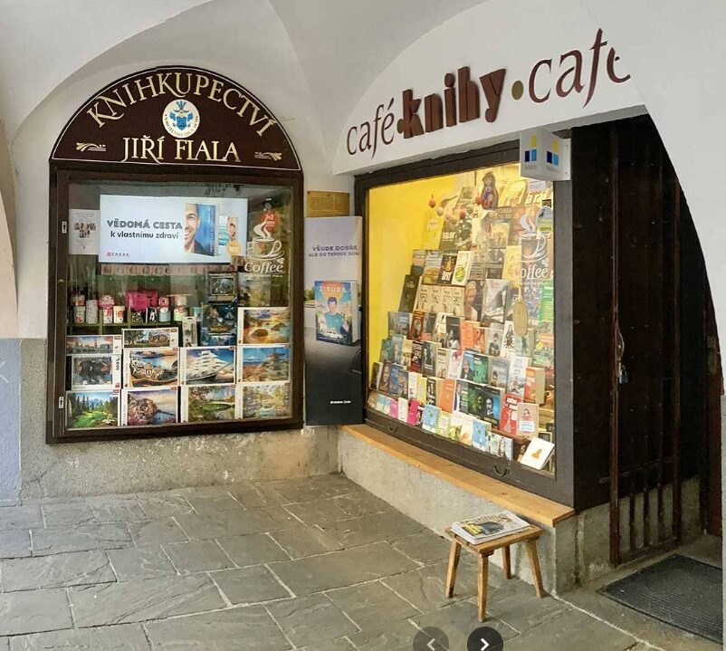 výloha knihkupectví