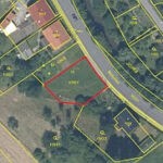 Mapa pozemku nabízeného v řízení MPZ3024
