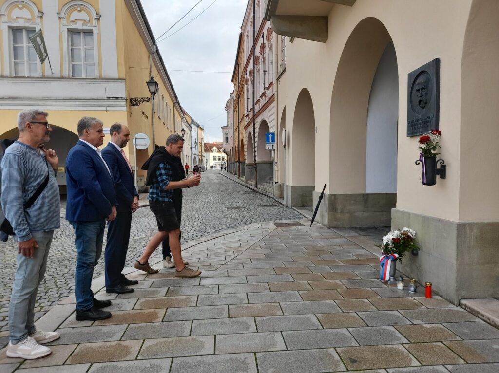 Připomínka úmrtí TGM