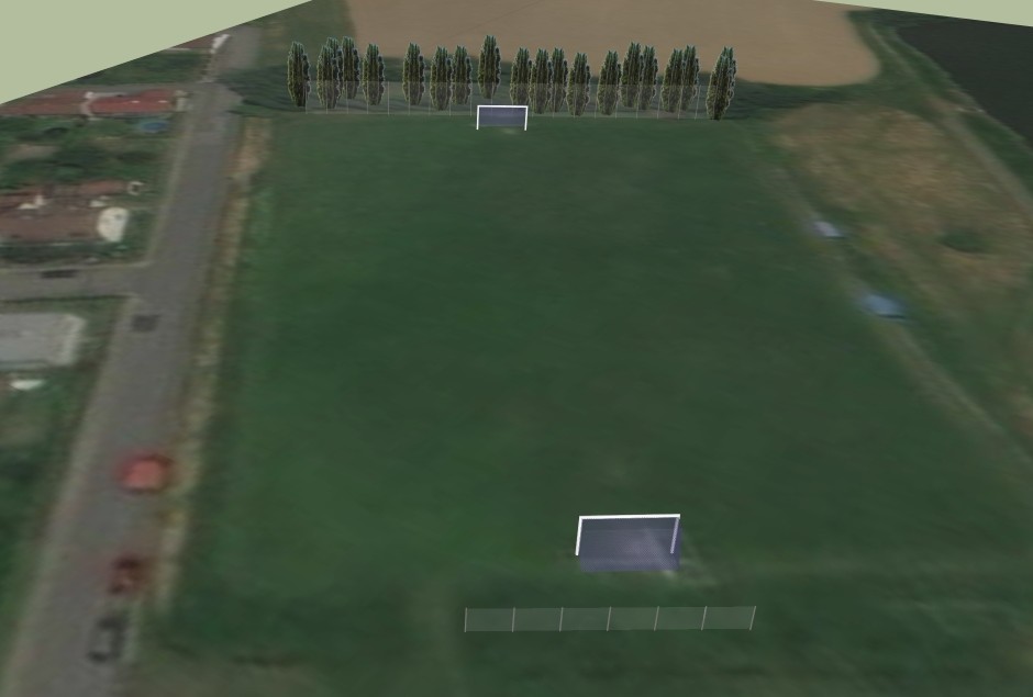 Vizualizace budoucí podoby hřiště na Lamberku